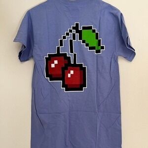 ALL Everyone Is Awesome MetaVirgin Pixel Cherry Graphic T Shirt